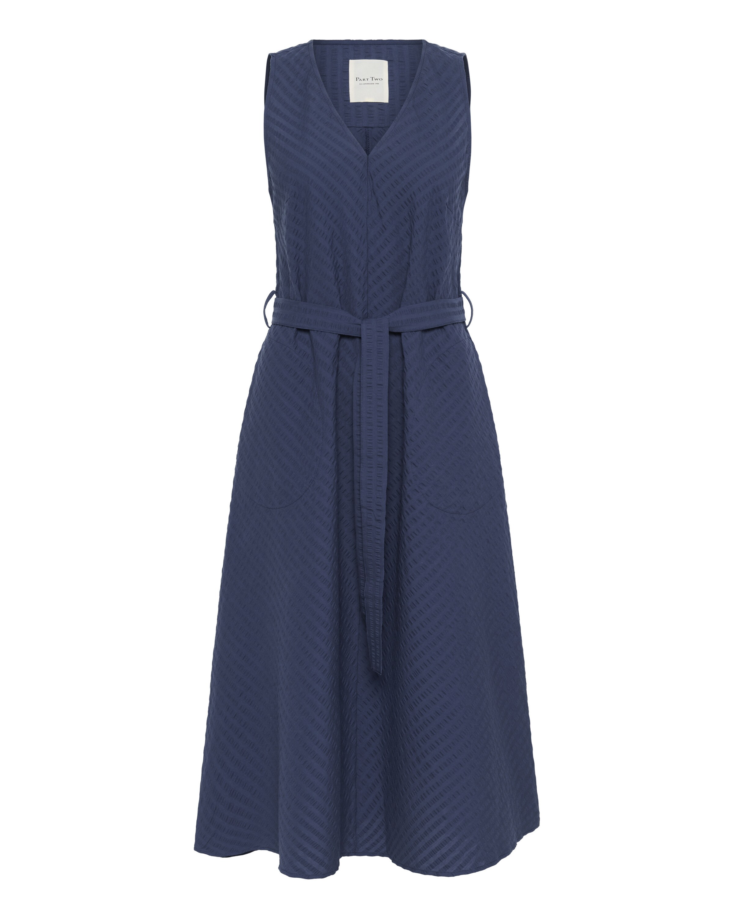 Part Two Kleid 'Astra' in Blau: Vorderseite