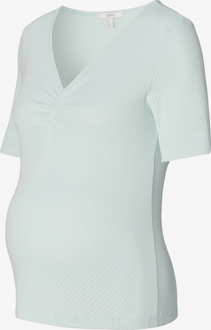 Esprit Maternity Shirt in Blue: front