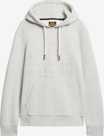 Superdry Sweatshirt 'Vintage' in Grey: front