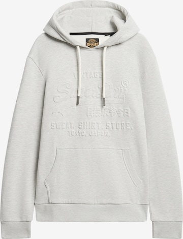 Sweat-shirt 'Vintage' Superdry en gris : devant