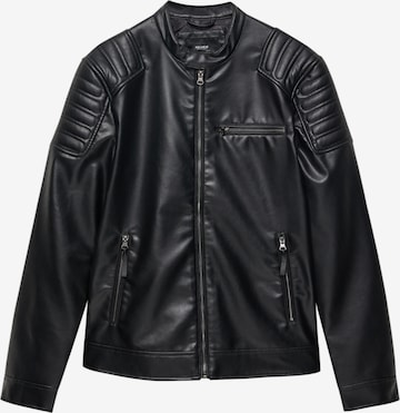 Pull&Bear Between-Season Jacket in Black: front