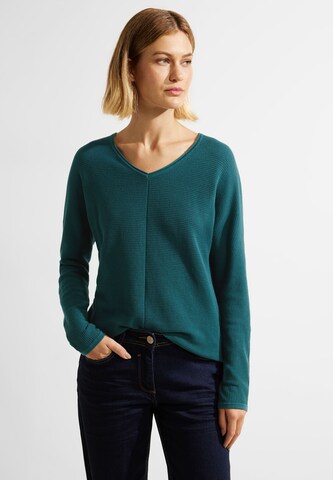 Pull-over CECIL en vert : devant