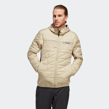 ADIDAS TERREX Outdoorjacke in Beige: predná strana