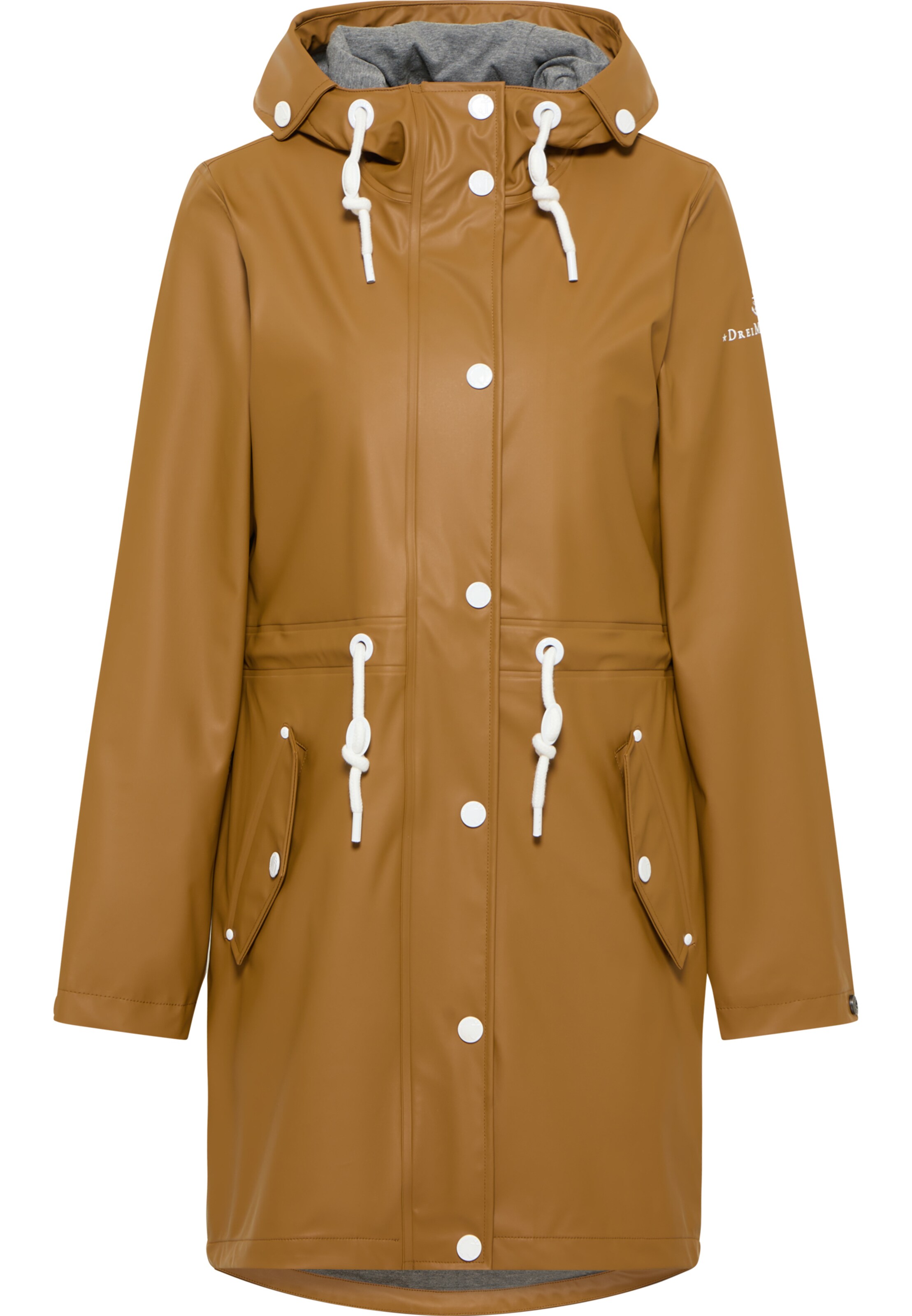 DreiMaster MaritimTehnički kaput - smeđa boja: prednji dio