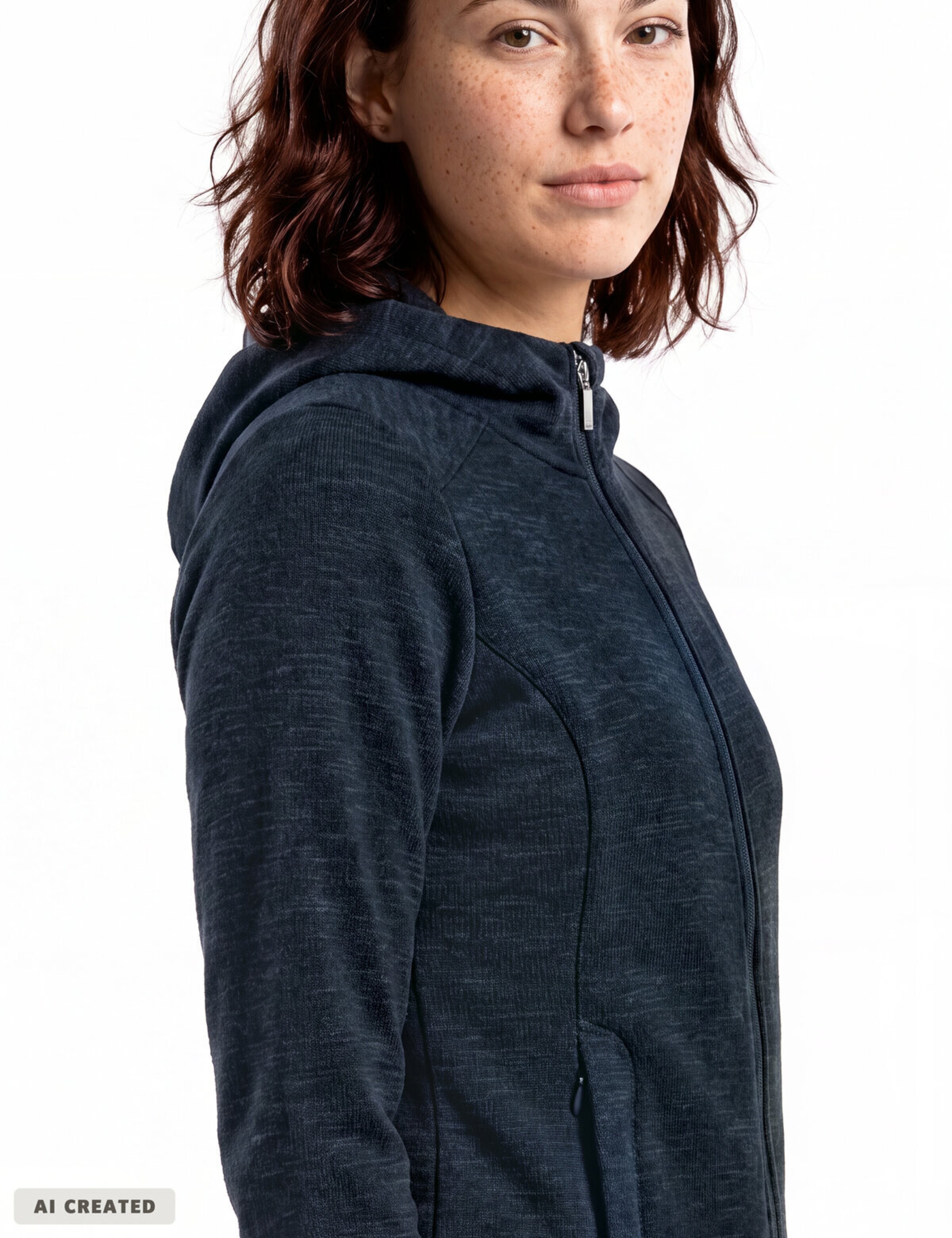 VAUDE Functionele fleece jas in Blauw