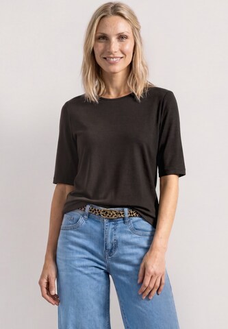 STREET ONE Shirt in Brown: front