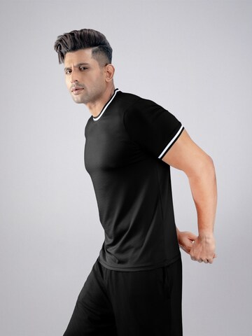 PANTONECLO - Camiseta funcional 'Pantoneclo Men's Gym Short Sleeve T-Shirt' en negro