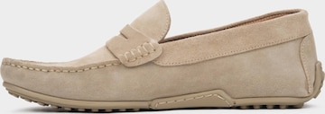 Estro Mocassins '462327' in Beige: voorkant