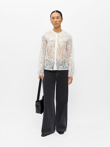 OBJECT Bluse 'OBJAney' in Weiß