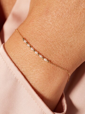 Bracelet Lucardi en or : devant