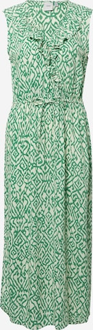 ICHI Summer Dress 'MARRAKECH' in Green: front