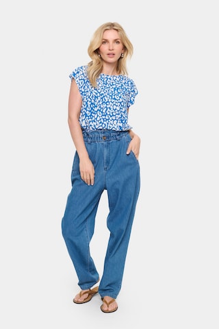 SAINT TROPEZ - Blusa 'BlancaSZ' en azul