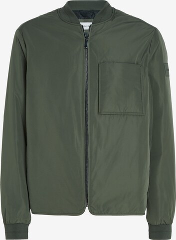 Calvin Klein Between-Season Jacket in Green: front