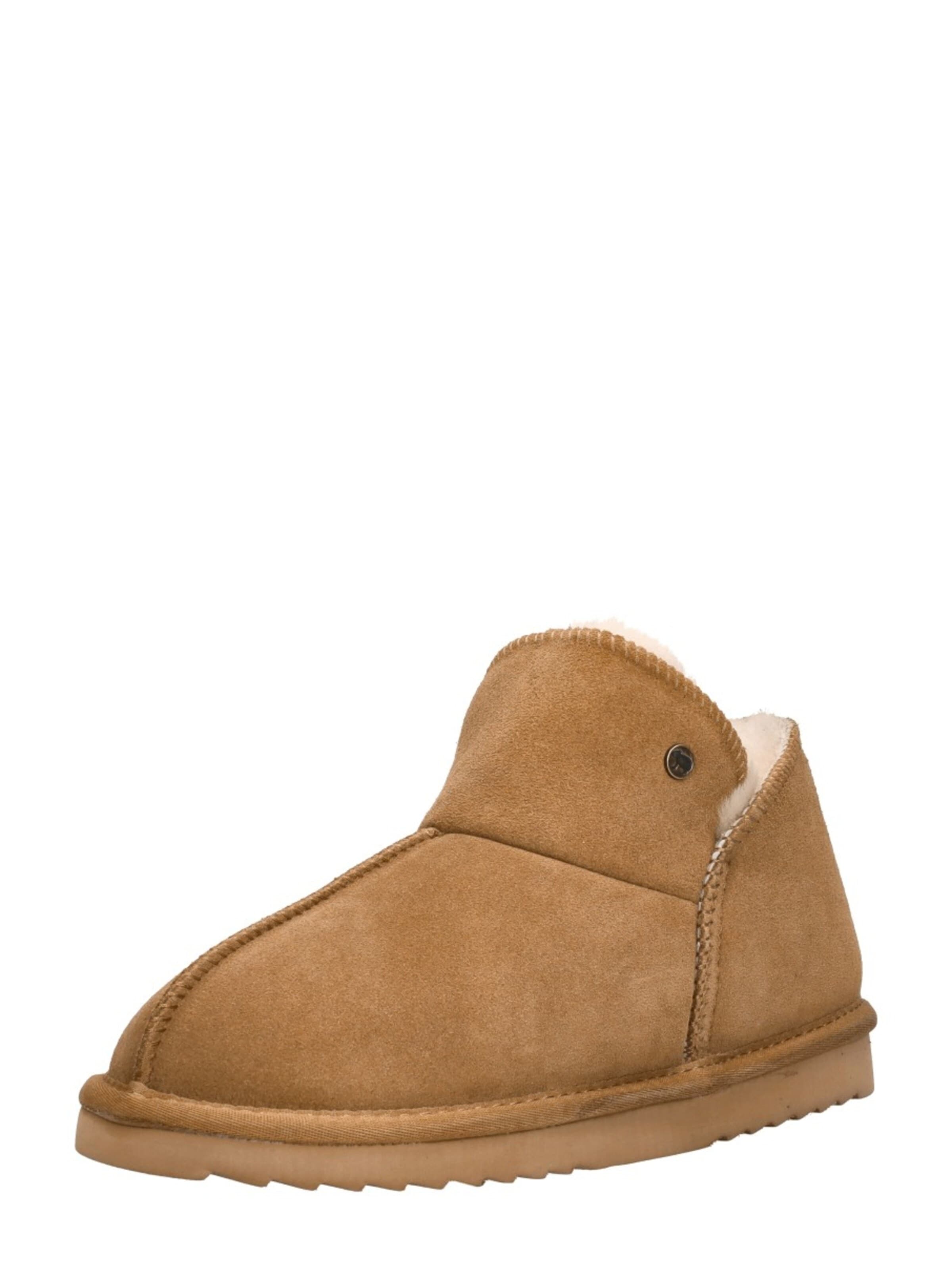 Warmbat Huisschoenen 'Willow' in Bruin