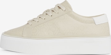 Calvin Klein Sneakers laag in Grijs: voorkant