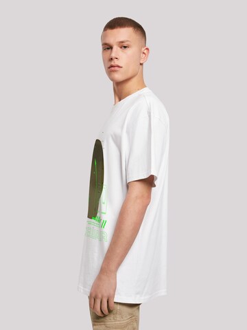T-Shirt 'SevensQuared' F4NT4STIC en blanc