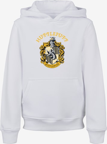 F4NT4STIC Sweatshirt 'Harry Potter Hufflepuff Crest' in White: front