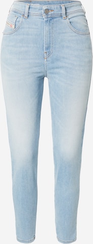 DIESEL סקיני ג'ינס 'SLANDY' בכחול: מלפנים