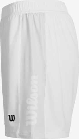 WILSON Loosefit Sportbroek in Wit