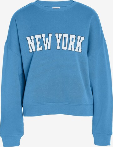 Noisy may Sweatshirt 'MARYA' in Blue: front