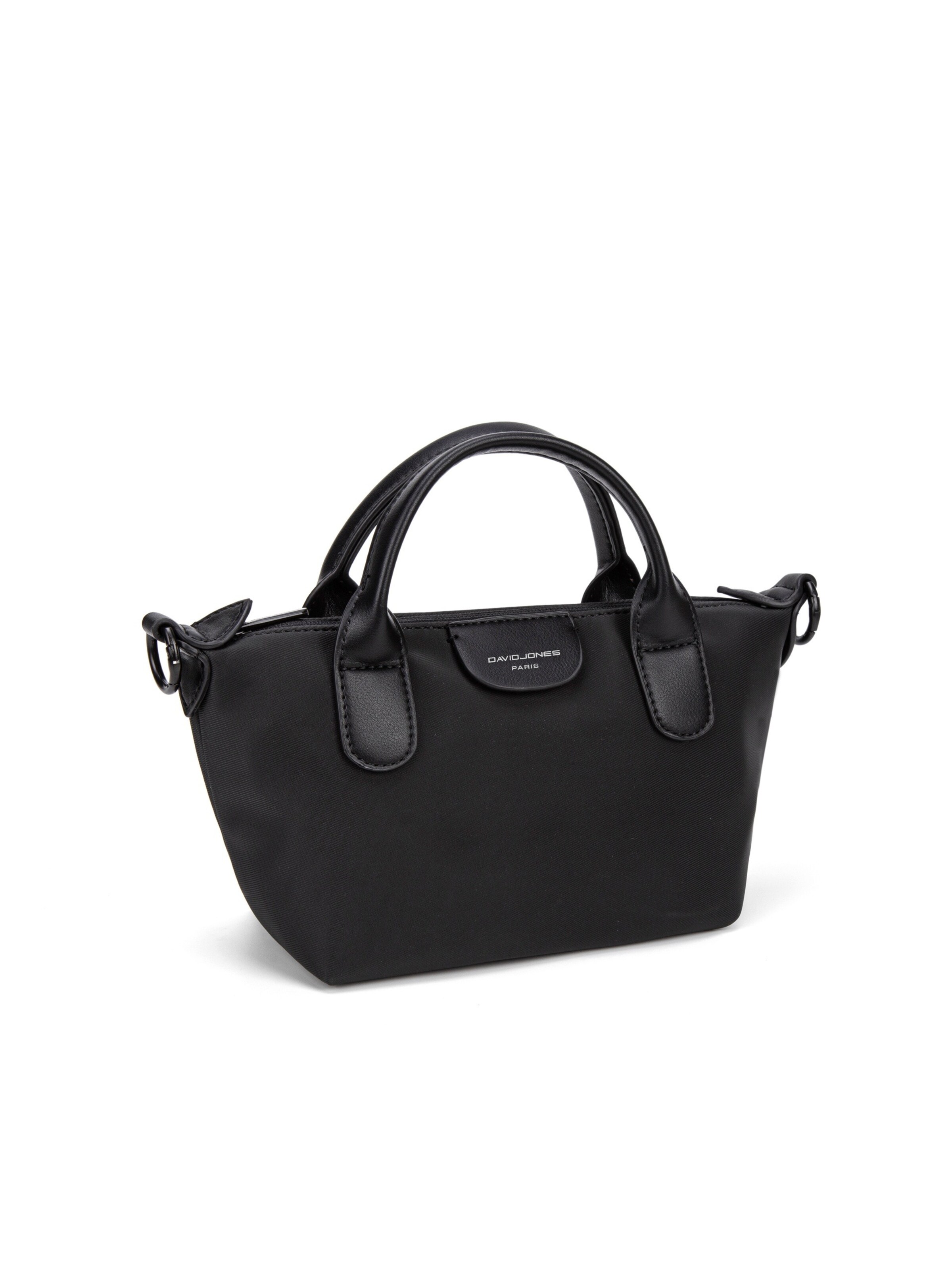 Borsa a mano 'Mini Borsa a Mano David Jones Doppi Manici Zip' di David Jones in nero