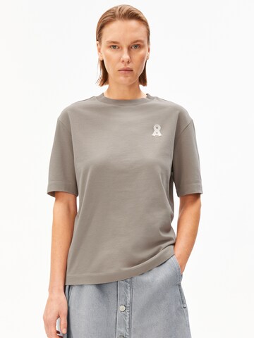 ARMEDANGELS Shirt in Grey: front