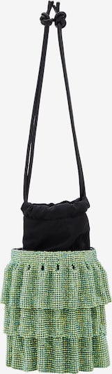 FELIPA Beuteltasche in grün / schwarz, Produktansicht