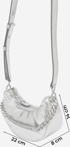 Karl Lagerfeld Crossbody Bag in Silver