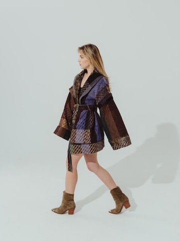 Stan Alfie Between-seasons coat in Brown