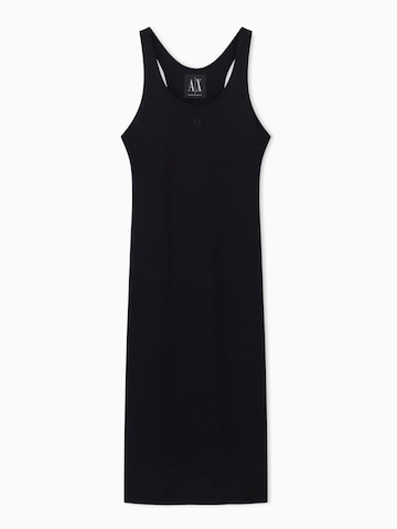 ARMANI EXCHANGE Kokerjurk 'XW000820' in Zwart: voorkant