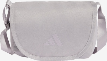 ADIDAS PERFORMANCE - Malas de desporto 'Soft Lux' em cinzento: frente
