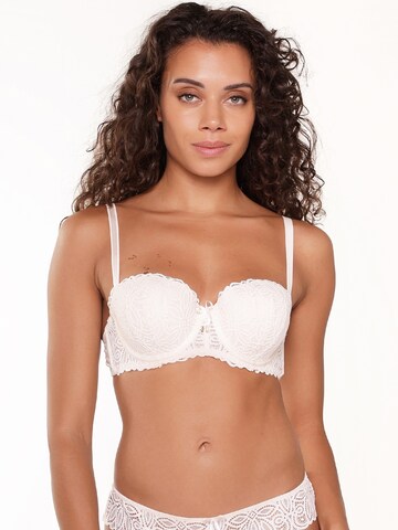 LingaDore Balconette BH in Beige: voorkant