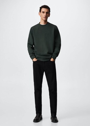 MANGO MAN Sweatshirt 'Ibizac' in Grün