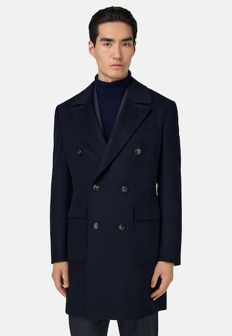 Boggi Milano Between-seasons coat in Blue