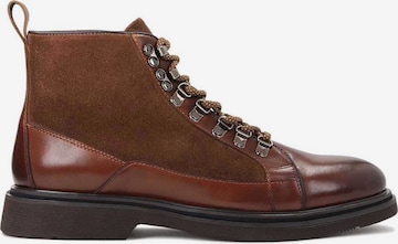 Kazar Lace-Up Boots in Brown