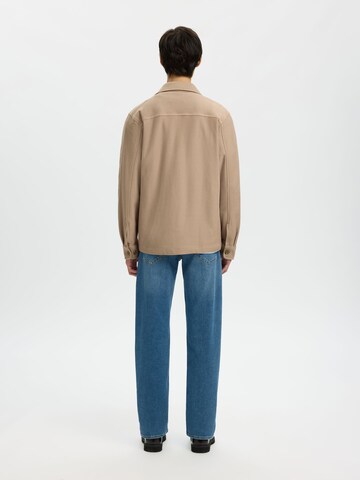 Veste mi-saison 'SLHOliver' SELECTED en beige