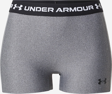 UNDER ARMOUR Скинни Спортивные штаны в Черный: спереди