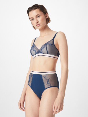 PASSIONATA Triangle Bra in Blue