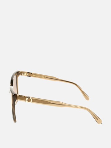 FERRAGAMO Sunglasses 'Ferragamo SF2085SE' in Brown