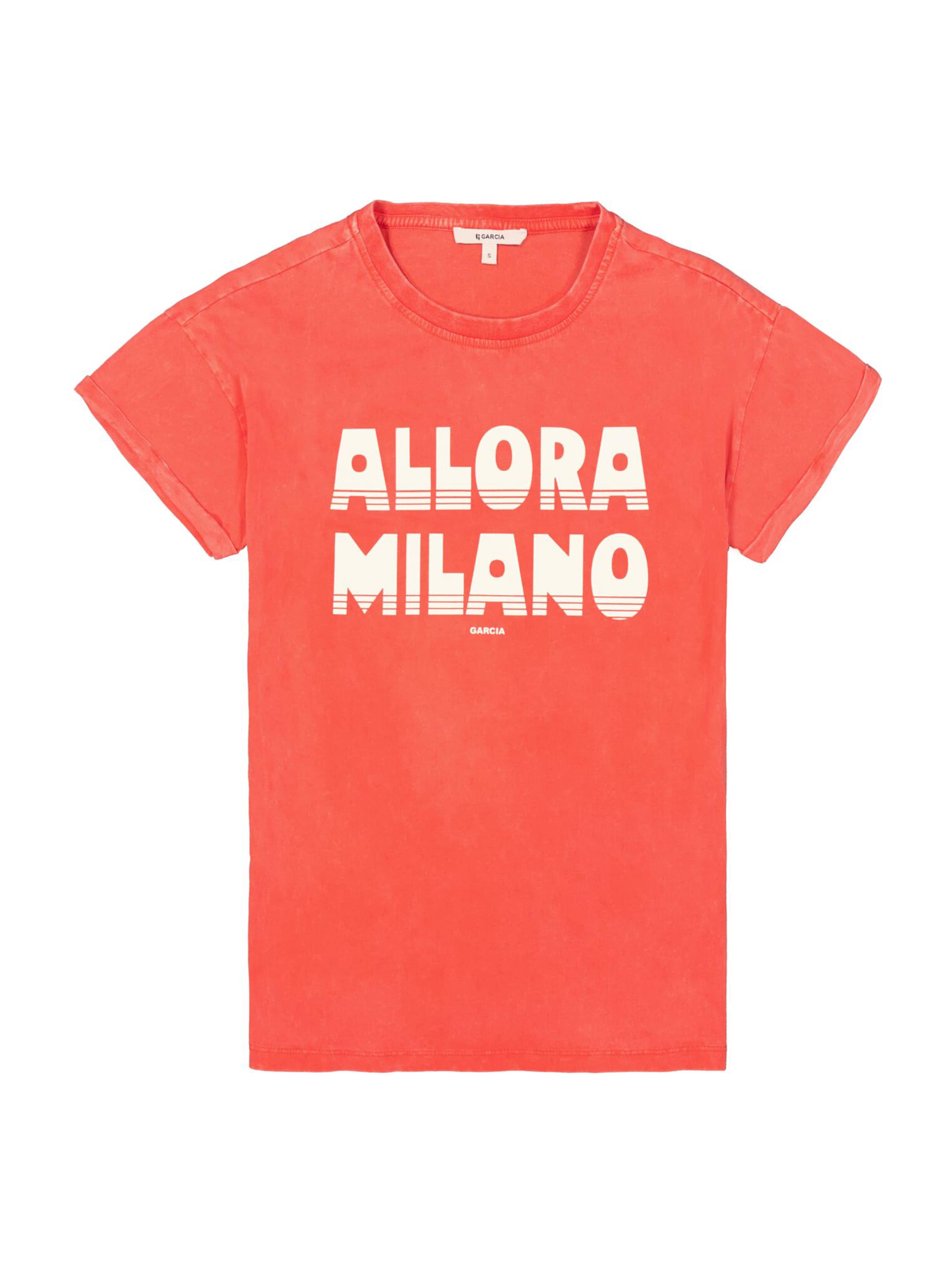 T-shirt GARCIA en rouge : devant