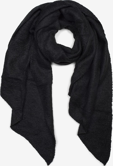 styleBREAKER Oversizeschal 'Asymmetrischer unifarbener Web Schal' in One Size in schwarz, Produktansicht