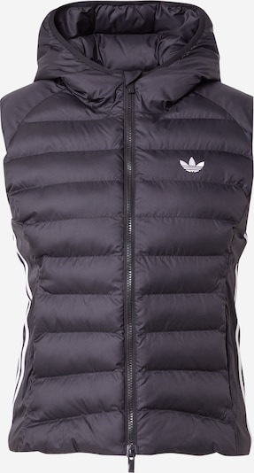ADIDAS ORIGINALS Gilet en noir / blanc, Vue avec produit