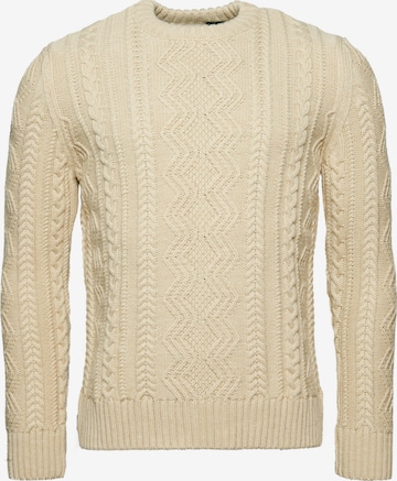 Pullover di Superdry in beige: frontale