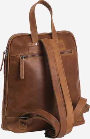 The Chesterfield Brand Rucksack 'Naomi' in Braun