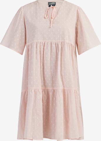 DreiMaster Vintage Summer Dress in Pink: front