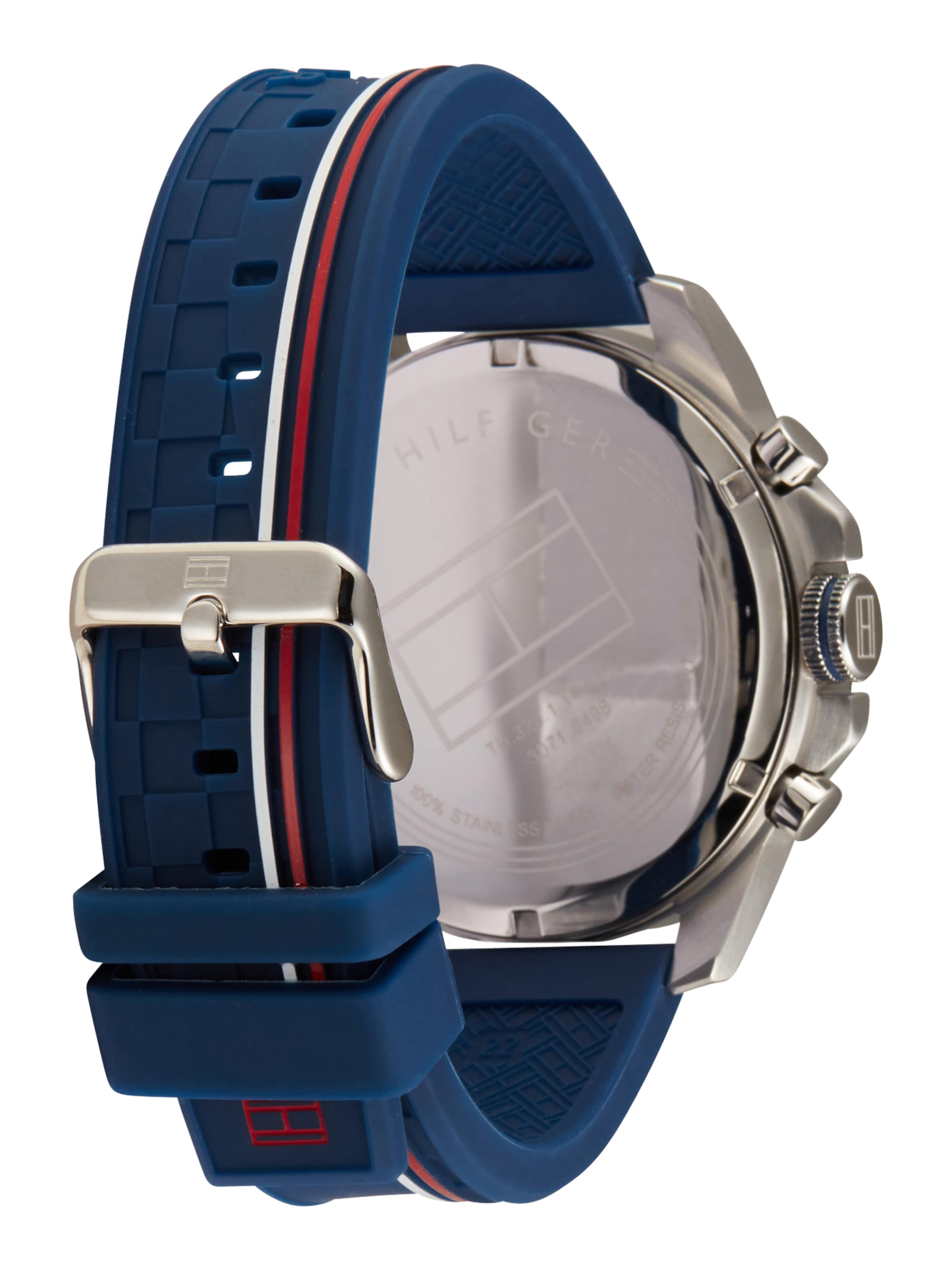 TOMMY HILFIGER Analoguhr in Blau