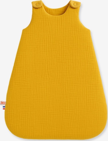 Sac de couchage 'Organic Cotton Winter Sleeping Bag' PAPATE en jaune : devant