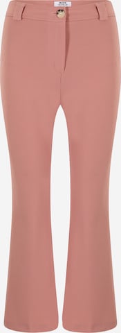 évasé Pantalon Dorothy Perkins Petite en rose : devant