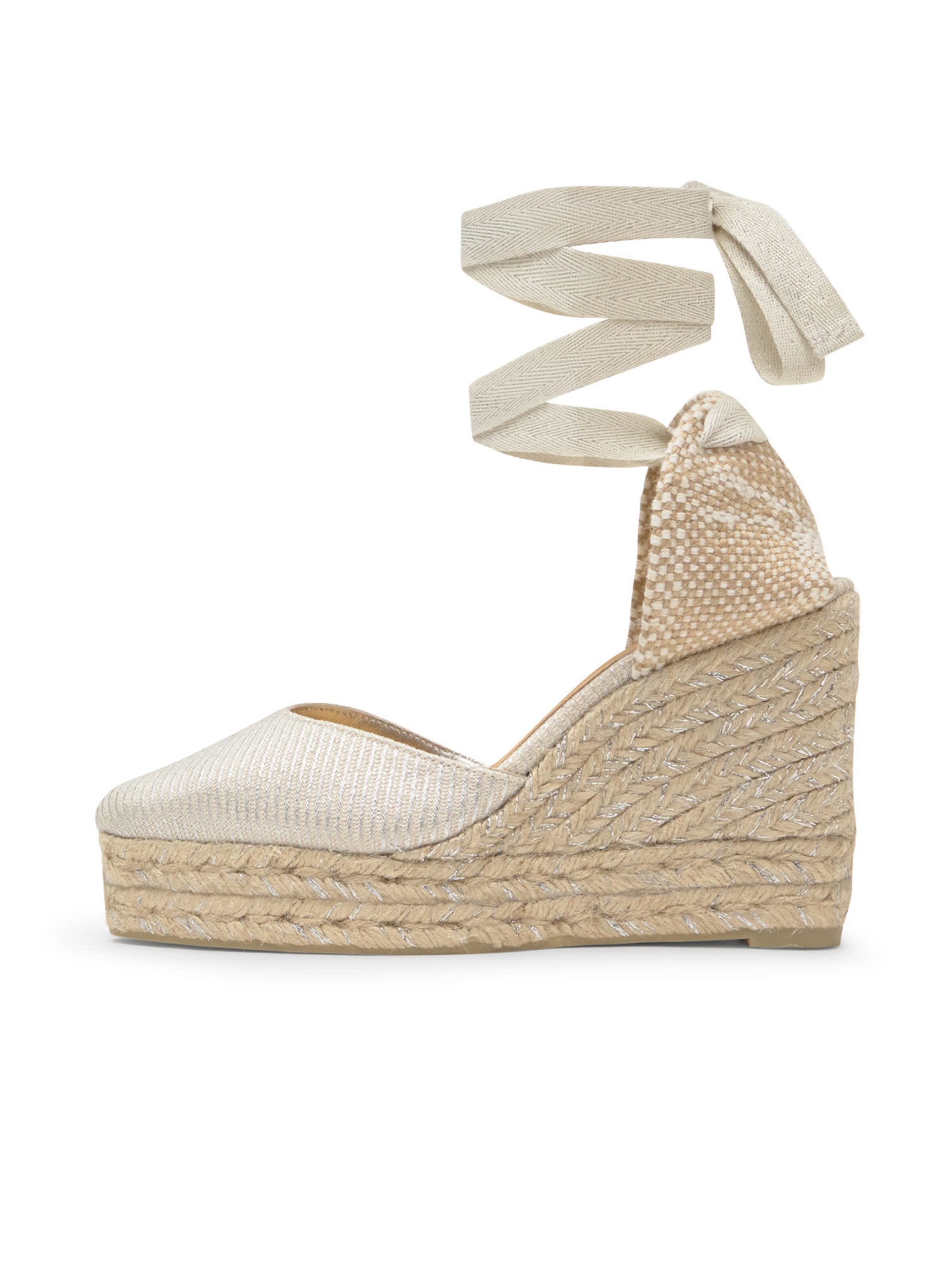 Castañer Espadrilles 'Joyce' in Weiß: Vorderseite