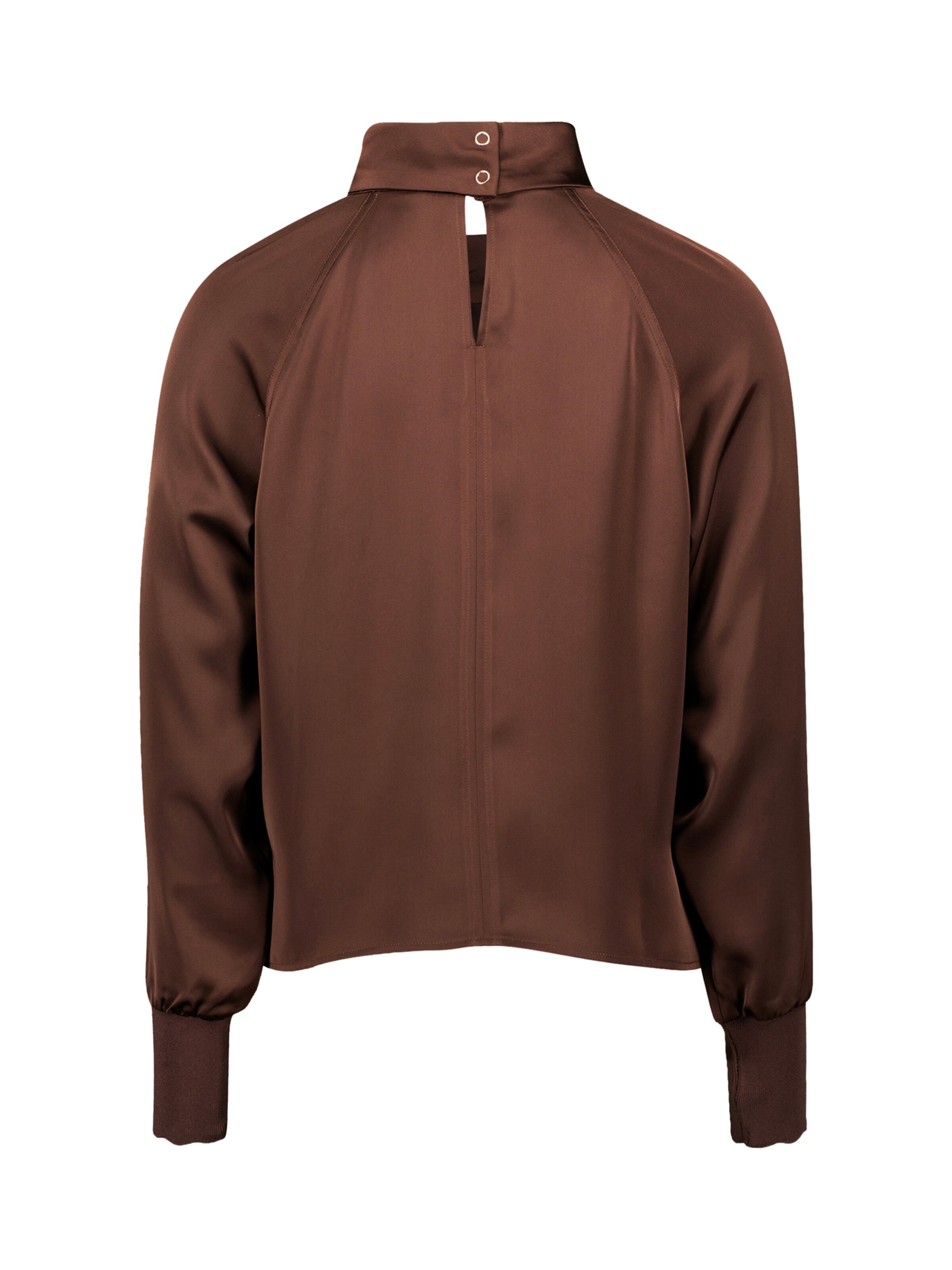 Camicia da donna di zero in marrone